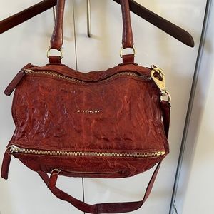 Red Givenchy Medium Pandora Bag
